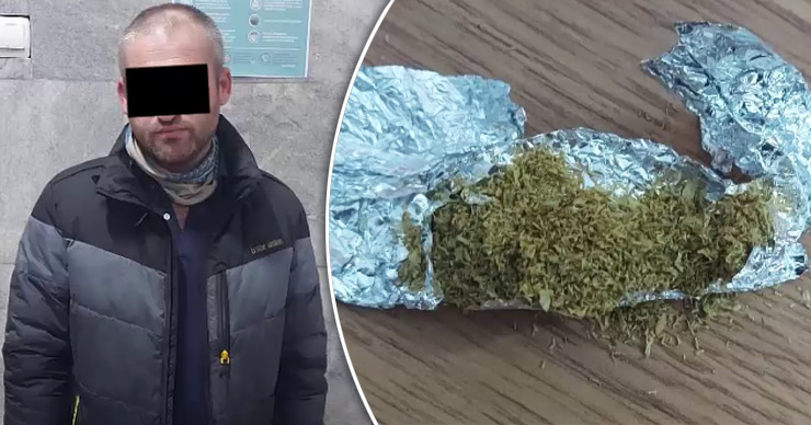 На Рышкановке патрульные задержали женщину и мужчину с наркотиками. Коллаж: Point.md.