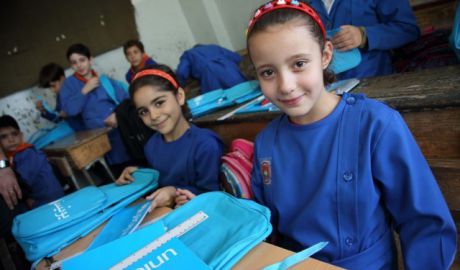 Sirienii sunt nişte oameni care acordă mare importanţă educaţiei, iar noi salutăm acest lucru.