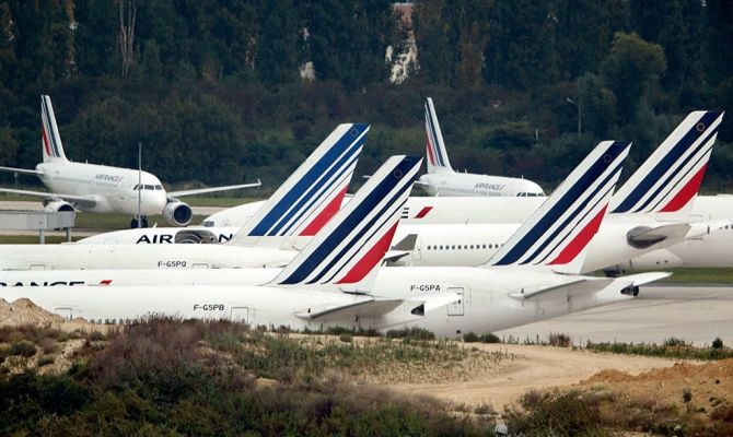 Профсоюзы призвали сотрудников Air France к забастовке.