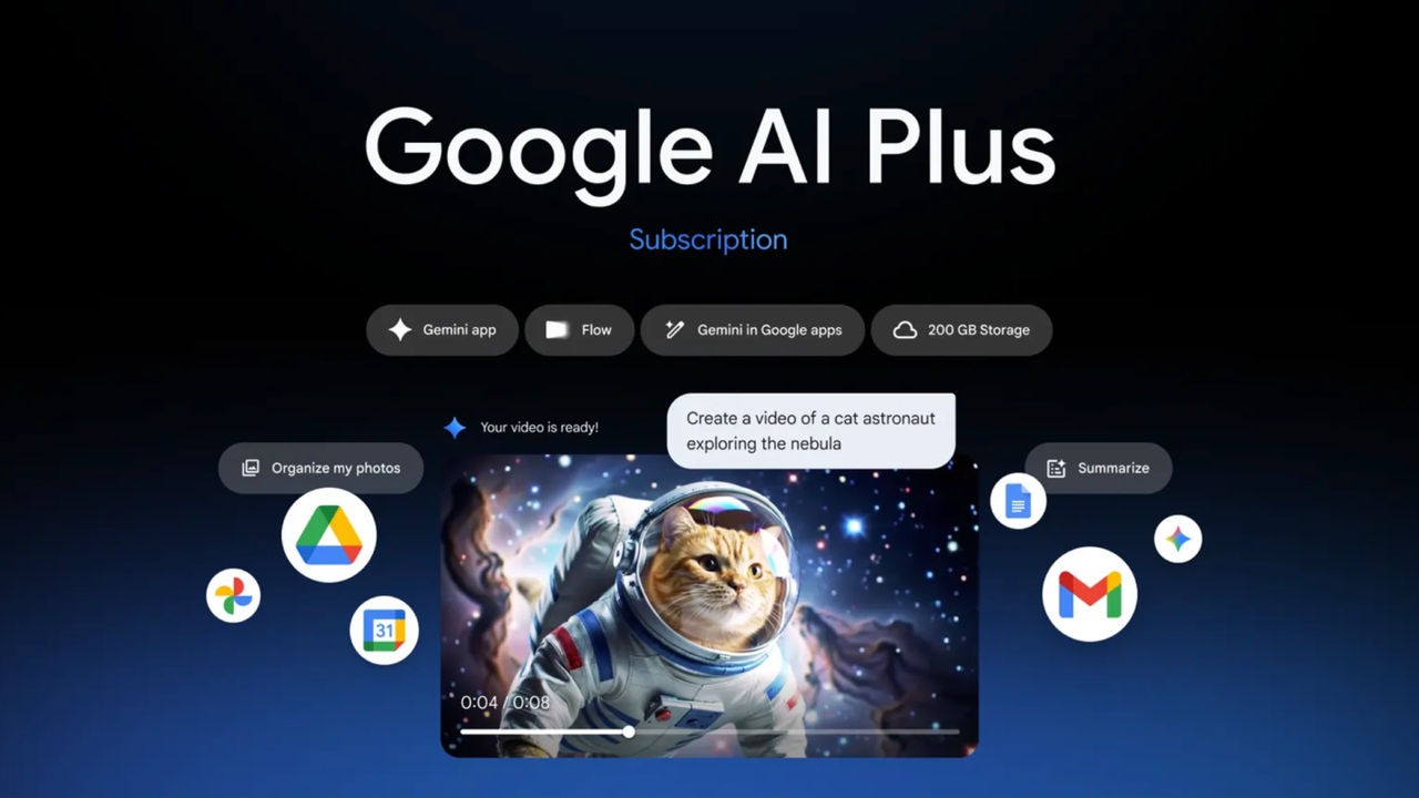 Google запустила «бюджетную» подписку AI Plus.