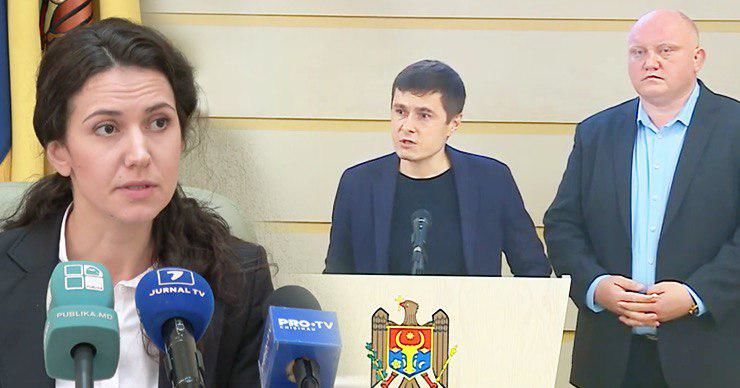 Нагачевский: Олеся Стамате "вцепилась в глотку" председателя парламента. Коллаж: Point.md