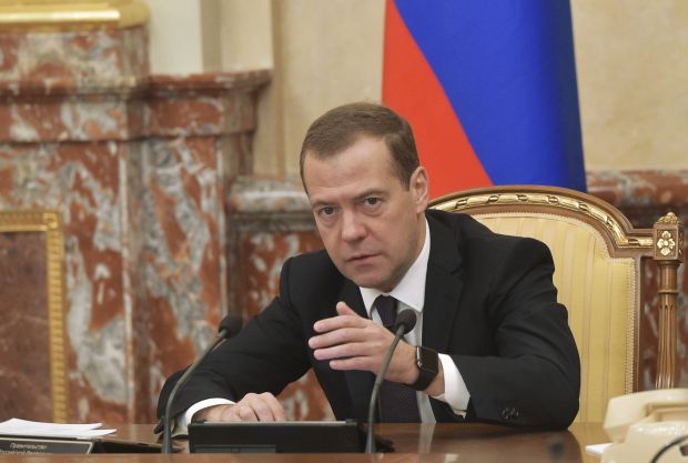 Премьер-министр России Дмитрий Медведев.