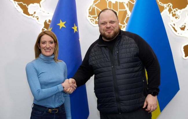 В Украину прибыла глава Европарламента.