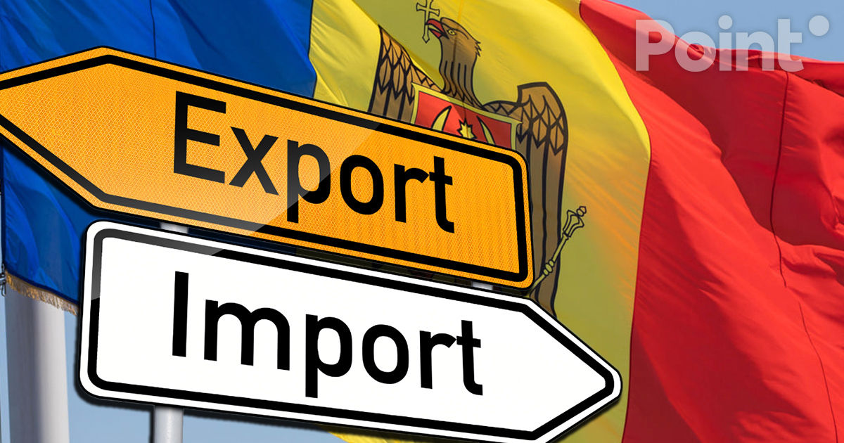 Republica Moldova menține deficitul de comerț exterior la 30% din PIB.