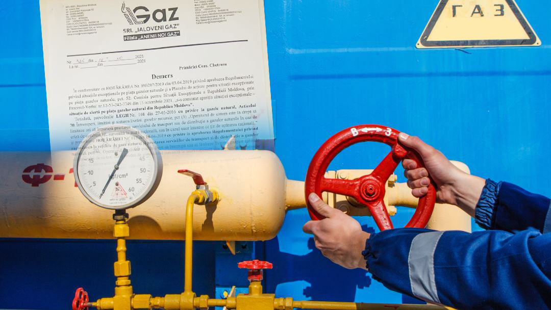 Потребителям газа угрожают отключением, если они не будут экономить. Фото: Point.md