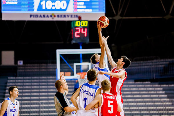 Naționala de baschet U-16 s-a clasat pe locul 8 la Europene