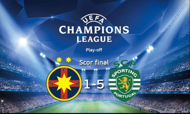 Echipa FCSB a ratat calificarea în grupele Ligii Campionilor