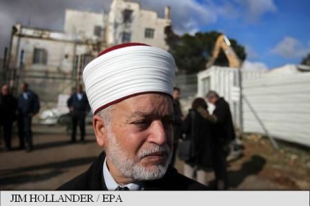 Muftiul Ierusalimului a fost arestat de poliția israeliană.