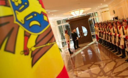 Şeful statului a discutat cu diplomaţii subiecte ce vizează relaţiile bilaterale, a relatat despre cursul integrării europene