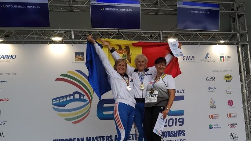 Спортсмен-ветераны из Республики Молдова стали чемпионами в Венеции.
