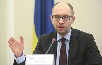 Премьер-министр Украины Арсений Яценюк.