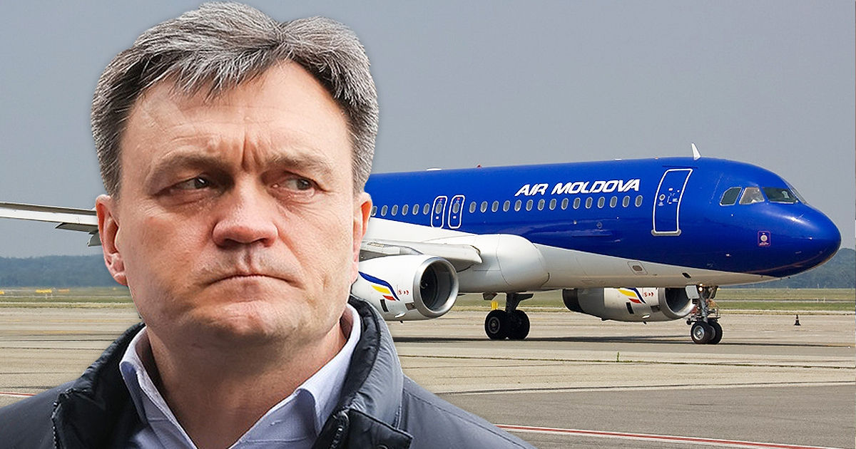 Дорин Речан считает, что правительство не должно решать проблемы Air Moldova. Коллаж Point.md.