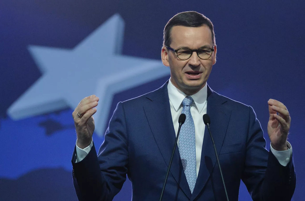 Премьер-министр Польши Матеуш Моравецкий. Фото: Sputnik.