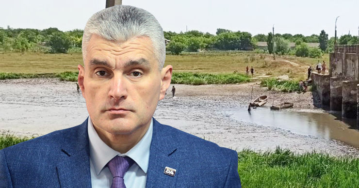 Слусарь: Министр окружающей среды игнорирует экологическую катастрофу на Реуте. Коллаж: Point.md