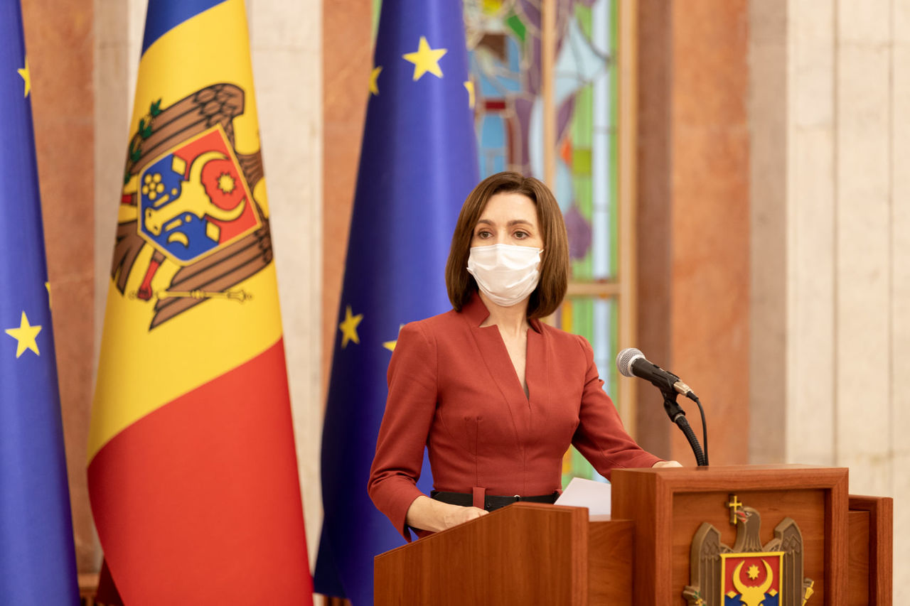 Президент Молдовы Майя Санду.
