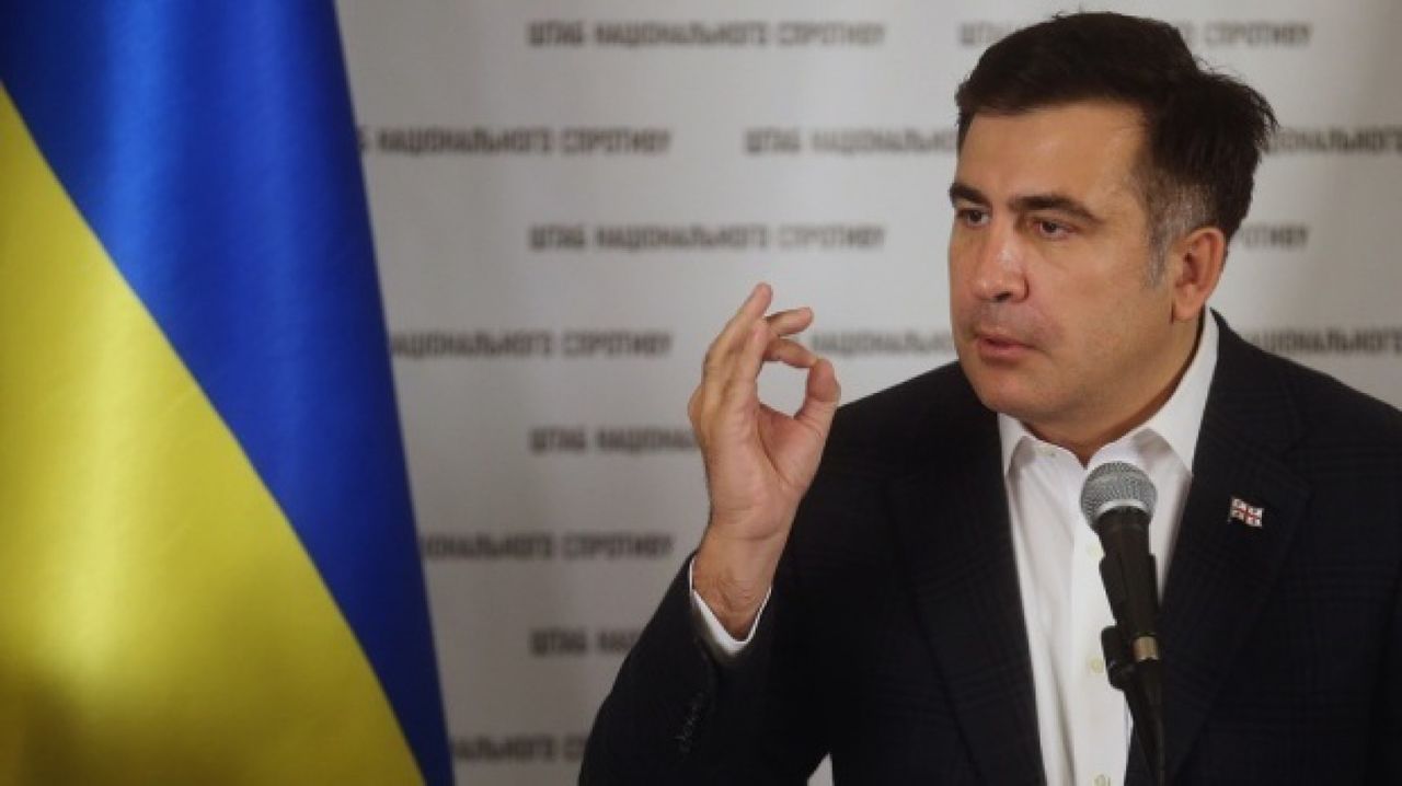 Mihail Saakașvili și-a scos din nou susținătorii în stradă. Foto: korrespondent.net