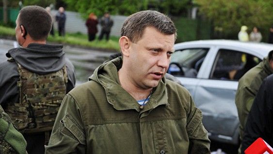 Глава самопровозглашенной Донецкой народной республики Александр Захарченко.