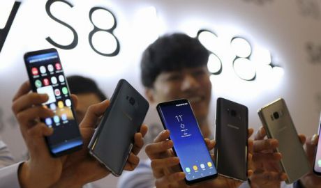 Samsung a informat că a vândut 93 milioane de telefoane mobile.