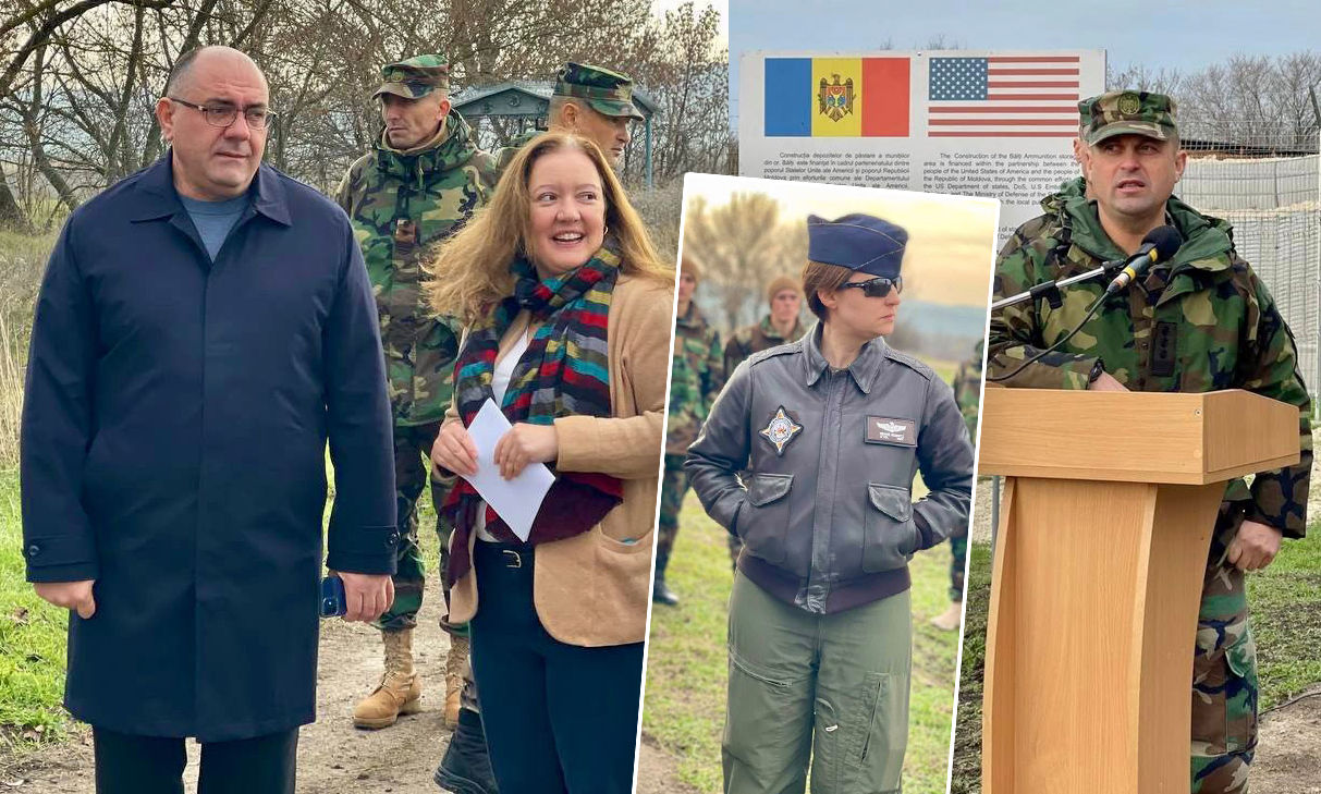 La poligonul militar din Bălți vor fi construite noi depozite pentru păstrarea munițiilor.