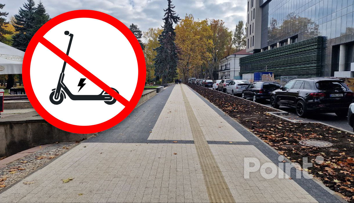 Более 4000 человек поддержали полный запрет электросамокатов в Кишиневе.