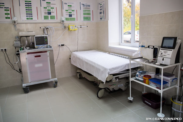 Unitatea Primiri Urgențe a unui spital de copii, reparată
