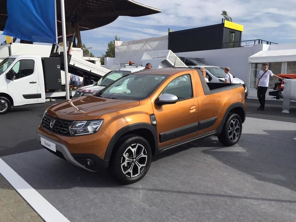 Renault разработает пикап на базе кроссовера Duster