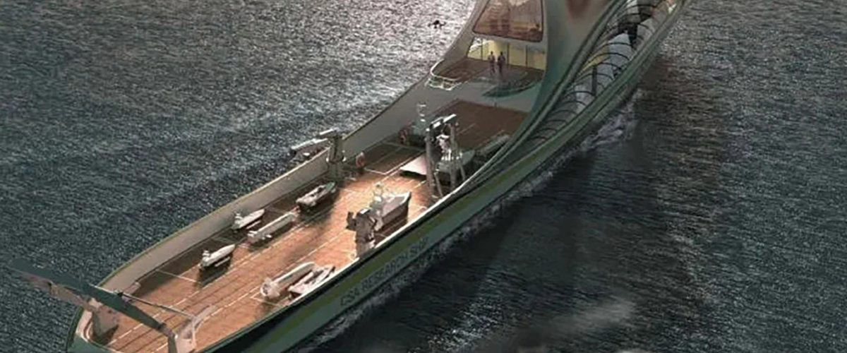 Китай спустил на воду первый в мире беспилотный корабль-дрононосец.