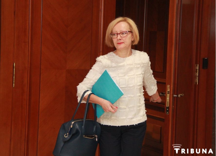 Исполнительный секретарь ПКРМ Елена Боднаренко.