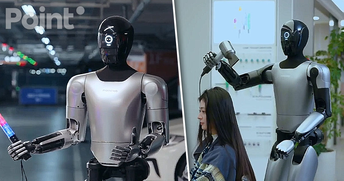 China a creat roboți cu inteligență artificială care ajută la coafuri și parcarea mașinilor.