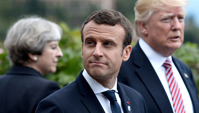 Мэй, Трамп и Макрон считают необходимым ответить на "химатаку" в Сирии.