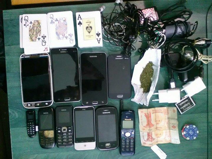 Сотрудники ДПУ сообщили об изъятом растительном веществе в полицию. Фото: penitenciar.gov.md.