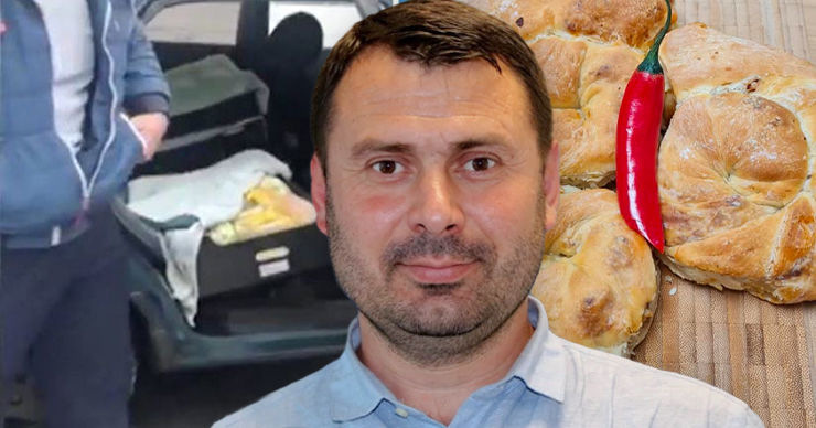 Василе Костюк запустил флешмоб в поддержку оштрафованного за "незаконный борщ" жителя Кишинева. Коллаж Point.md.