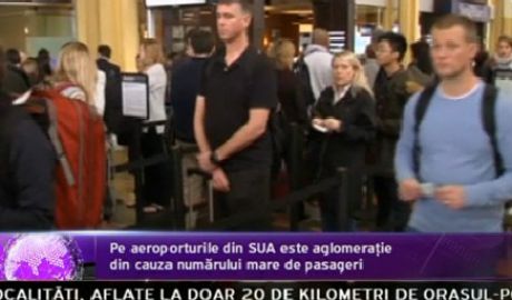 Îmbulzeală în aeroporturi în ajun de Crăciun. Foto: jurnal.md