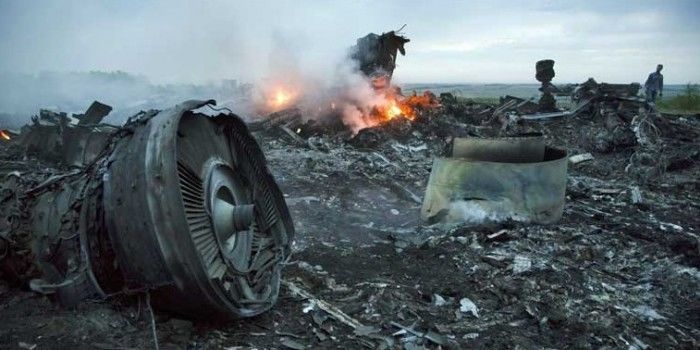 Место пуска ракеты - поселок Первомайское, которое находилось под контролем боевиков, контролируемых Россией. 