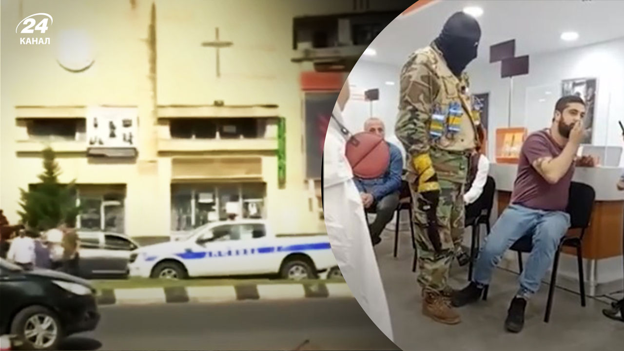 В Грузии вооруженный мужчина взял заложников в банке: требует $2 млн.