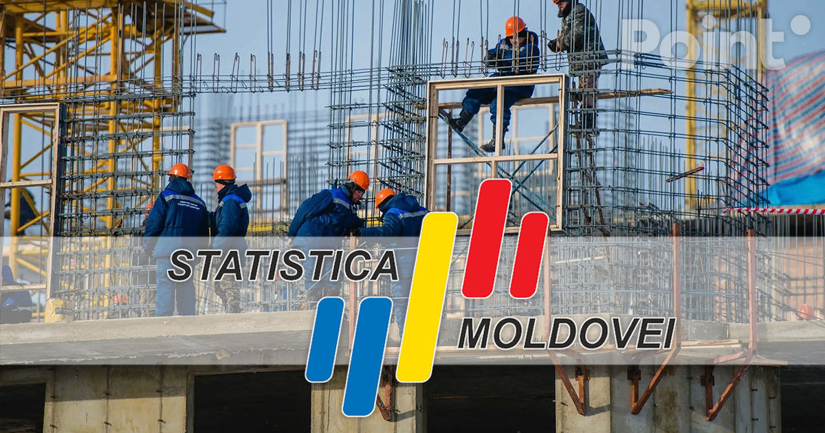 BNS: Salariile în Chișinău au crescut, dar volumul lucrărilor de construcție a scăzut.