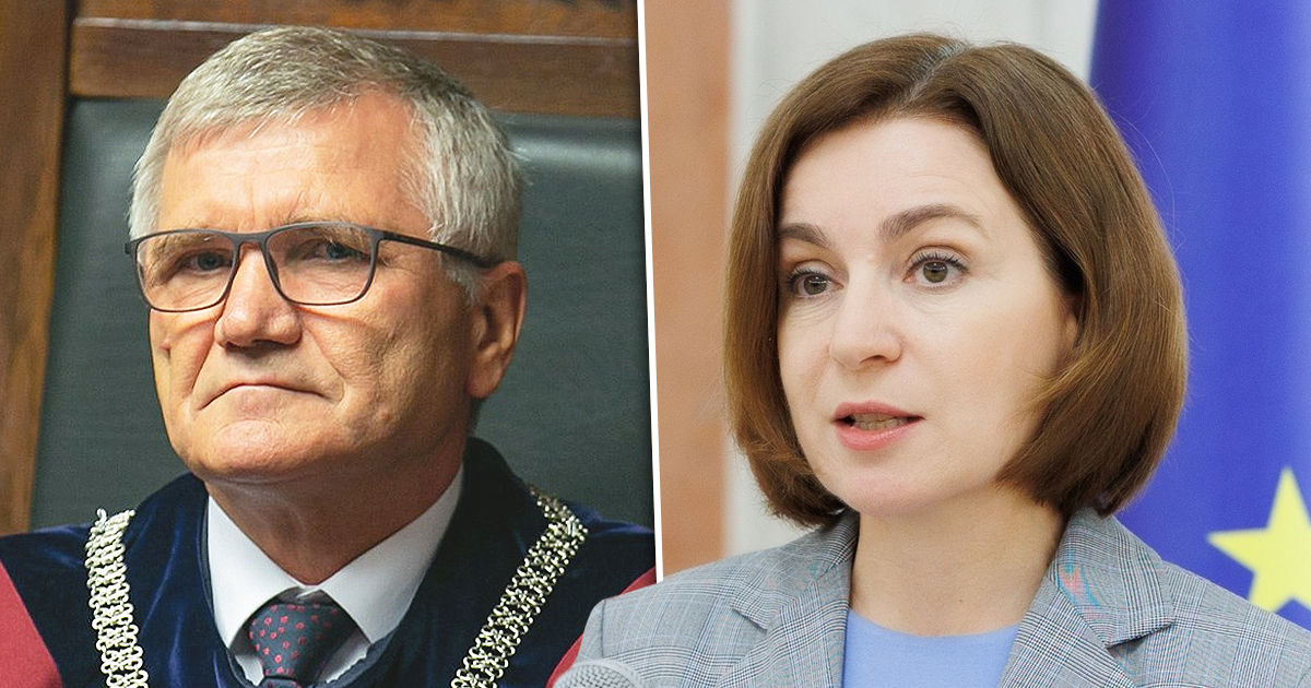 Санду об уходе Рошки с поста главы КС: Суд принимает собственные решения. Коллаж: Point.md