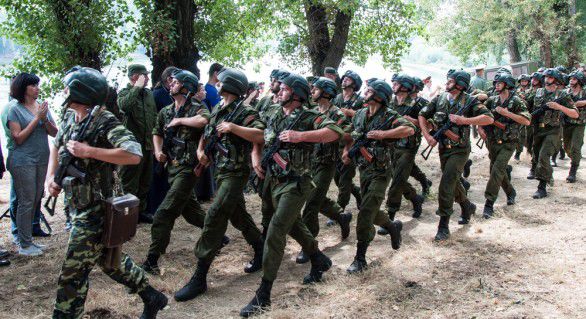 Trupele ruseşti staţionate în regiunea separatistă Transnistria efectuează din nou ample antrenamente militare de combatere a terorismului.