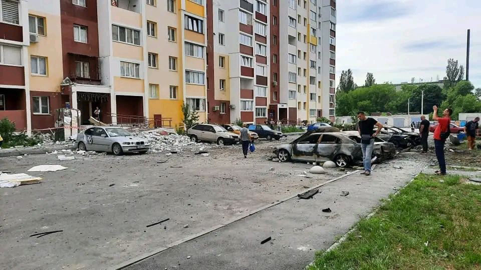 Харьков в очередной раз подвергся обстрелам российских войск.