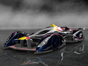 Помимо «Мерседеса» и Red Bull, свои машины для гоночного симулятора создадут BMW, Honda, Peugeot, Aston Martin и кузовное ателье Bertone. Иллюстрации Red Bull