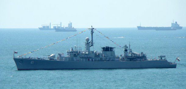 Rusia efectuează exerciții militare în largul Crimeii.  Foto: blackseanews.net