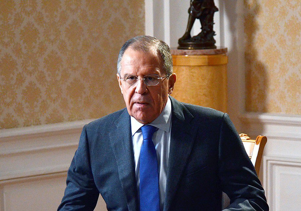 Министр иностранных дел РФ Сергей Лавров.