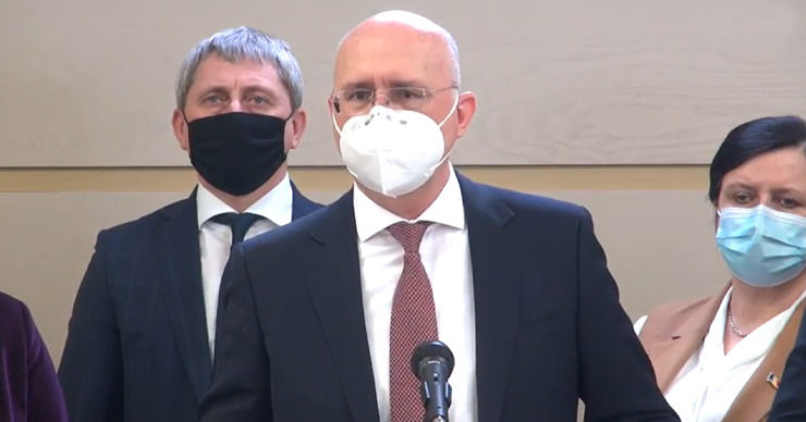 Председатель Демократической партии Молдовы Павел Филип.