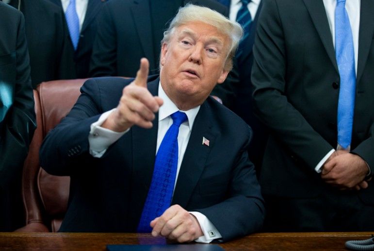 Президент США Дональд Трамп.