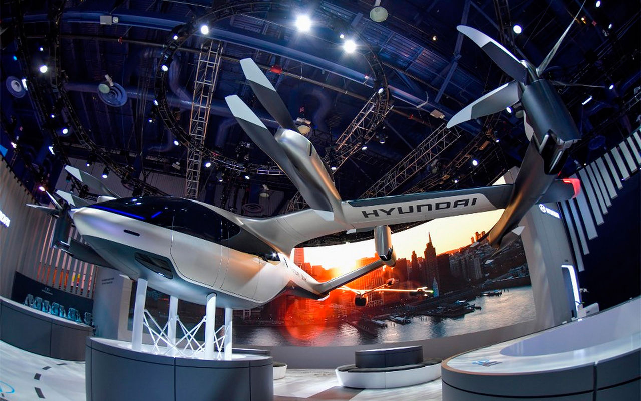Летающие автомобили Hyundai появятся в аэропортах США в 2025 году.