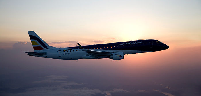 Clipe de groază pentru pasagerii unei aeronave a companiei AirMoldova. 