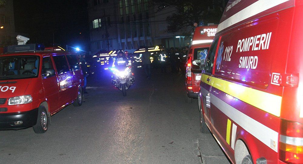 Potrivit presei din România, un incendiu s-a produs cu puţin timp în urmă la staţia de metrou Piaţa Romană din centrul. Foto: ISU Bucuresti-Ilfov