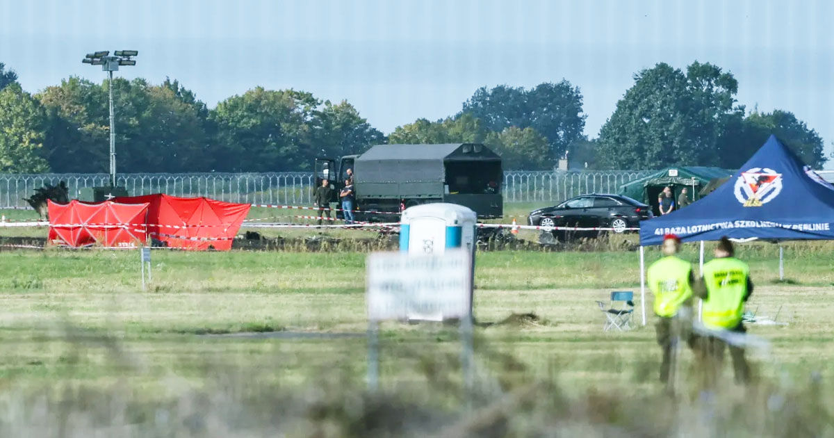 В Польше приостановили полеты F-16 после катастрофы на репетиции авиашоу.