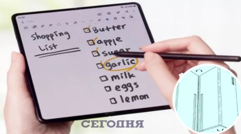 Samsung анонсировала необычный Z-образный смартфон-планшет.