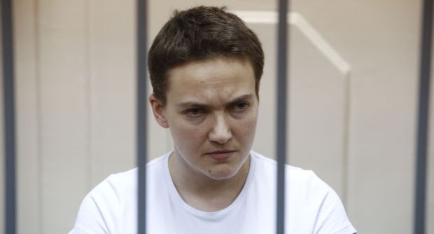 Украинская летчица Надежда Савченко.